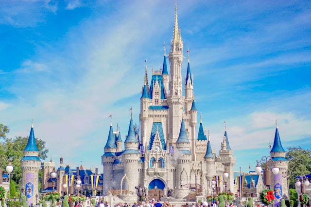 Image of Cinderellas castle at Disney World