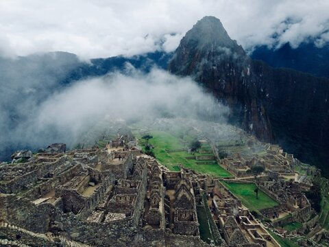 Picture of a famous location in south america