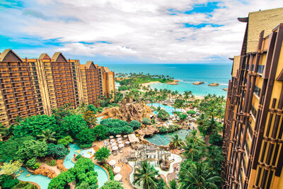 Picture of aulani resort in hawaii