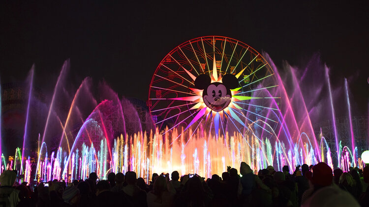 World of Color at Disney Land