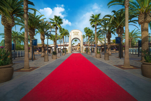 Red carpet at Universal Holywood